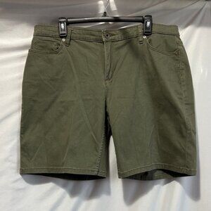 Liz Claiborne Dark Green Women's Bermudas